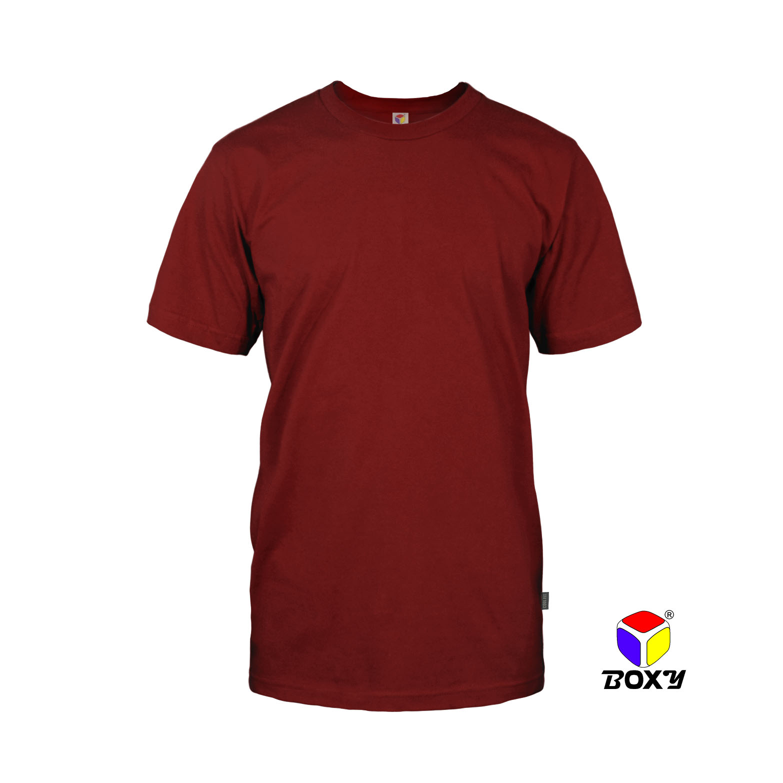 tshirt maroon plain