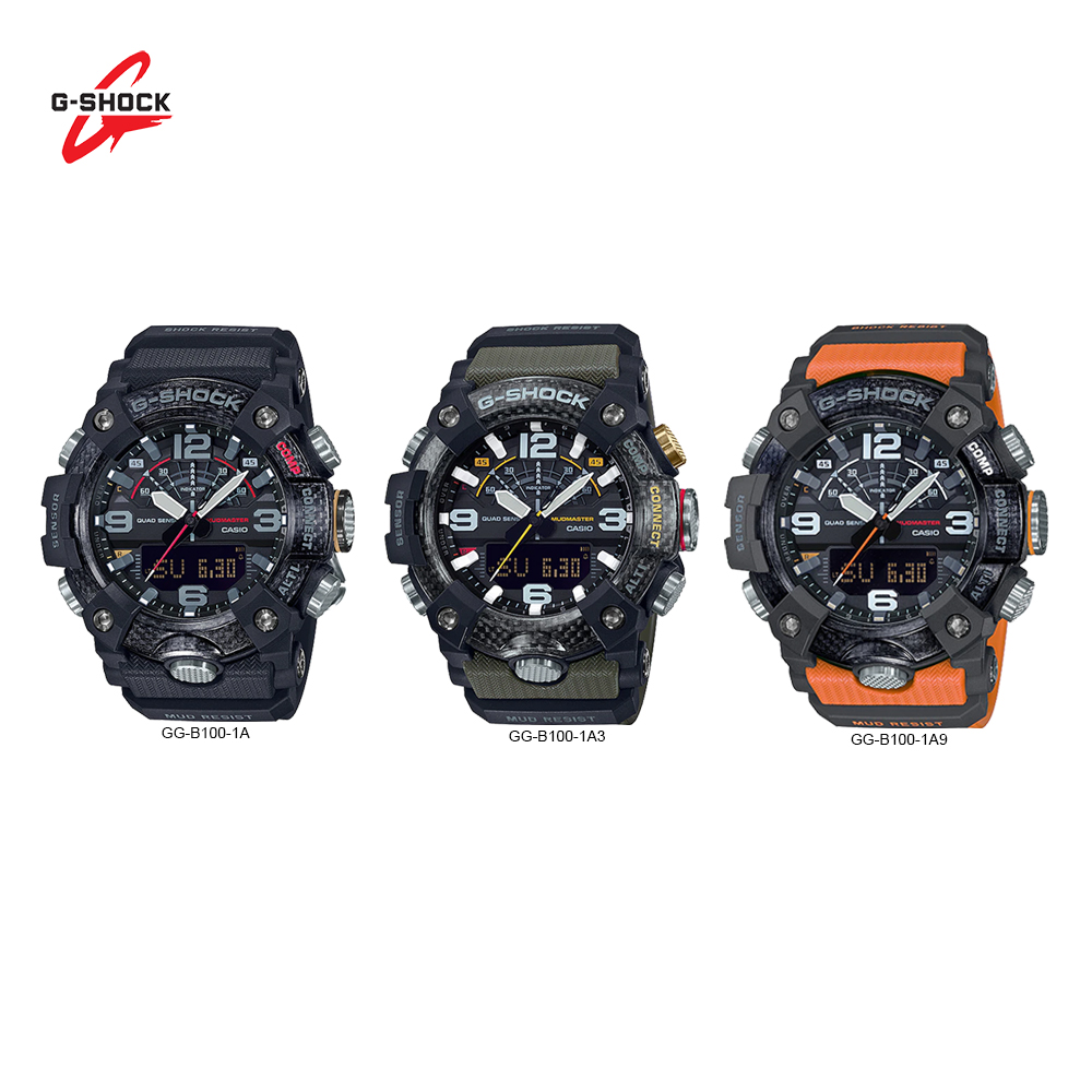 Buy Casio G-Shock GG-B100 Analog Digital Watches 100% Original \u0026 New (3  Colors) | eRomman