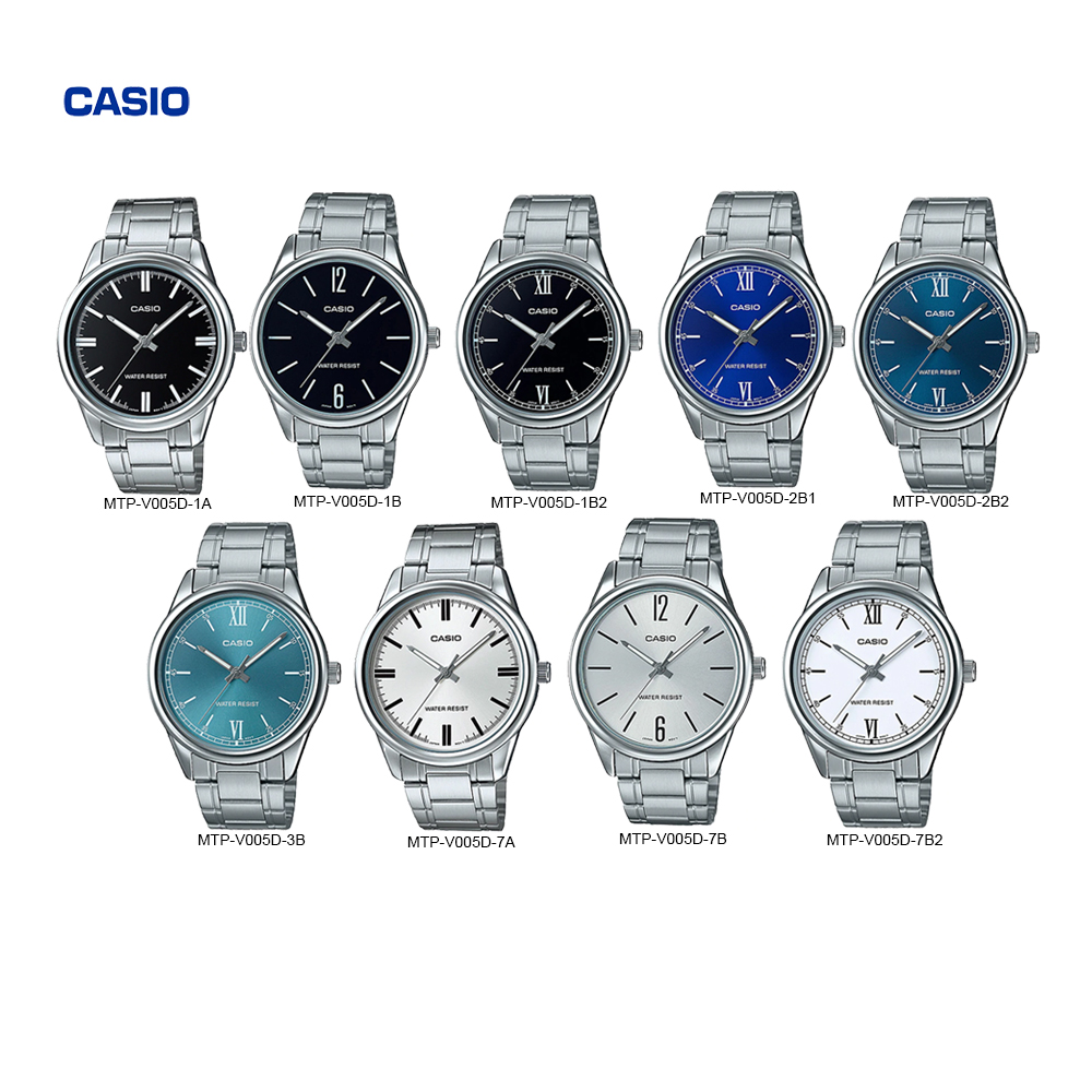 Buy Casio MTP-V005D Analogue Watches 100% Original & New (9 Colors 