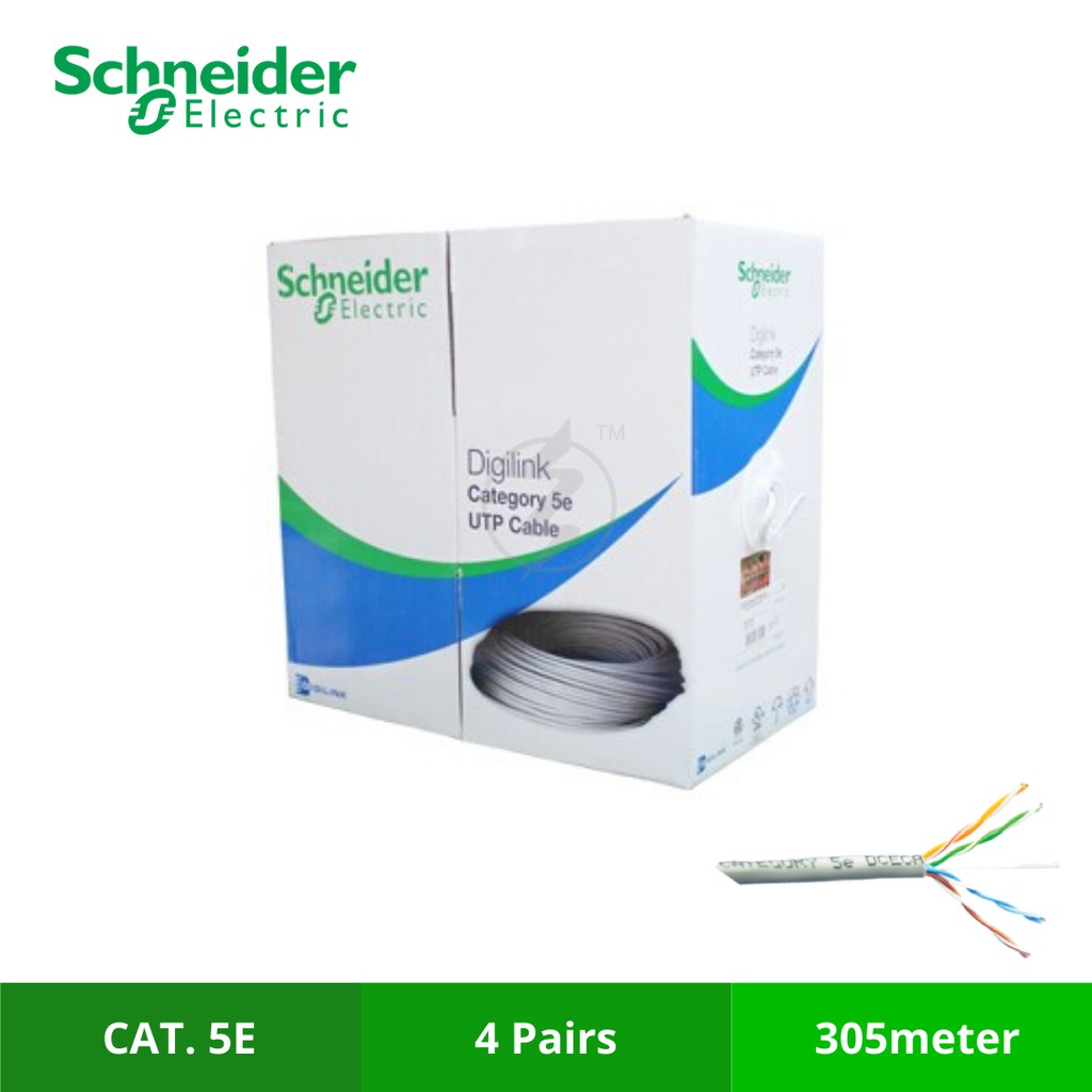 Buy Yhelectrical SCHNEIDER DIGILINK CAT5E UTP LAN CABLE (305 Meter