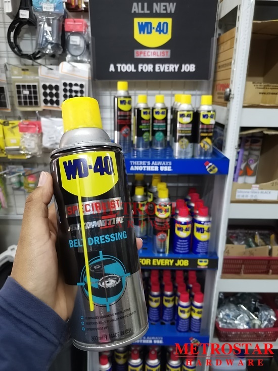 wd40 belt dressing