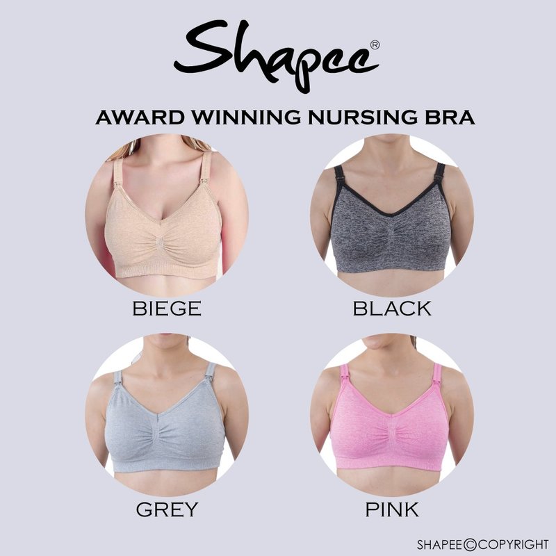 Buy Shapee Maternity Bra, NURSING BRA SASSY Bra - 4 Sizes (4 Colors)