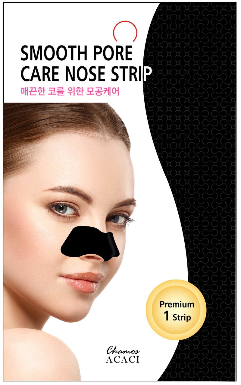 Buy Chamos Acaci Nose Strip 1 Sheet Blackhead Nose Pore Care