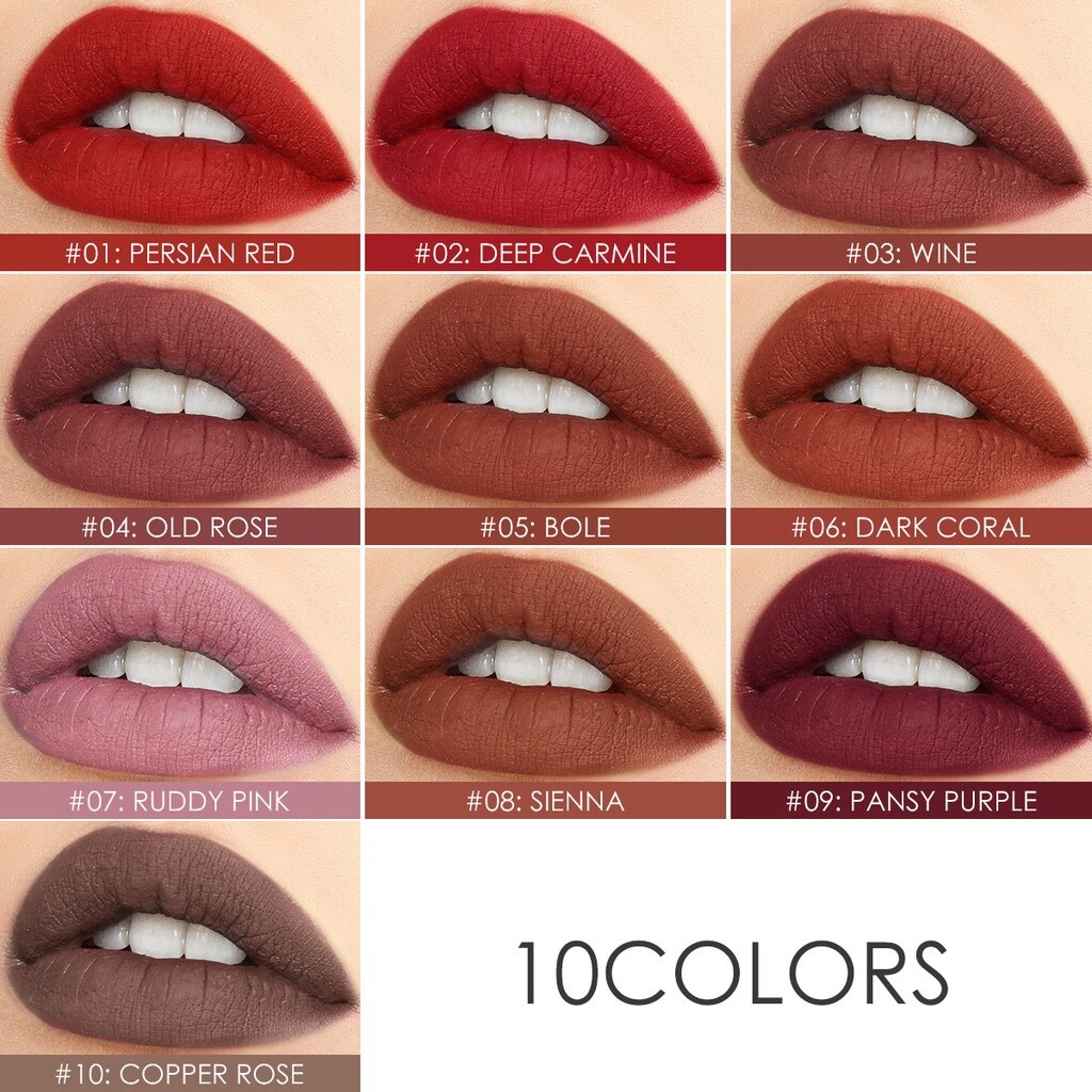focallure velvet matte lipstick