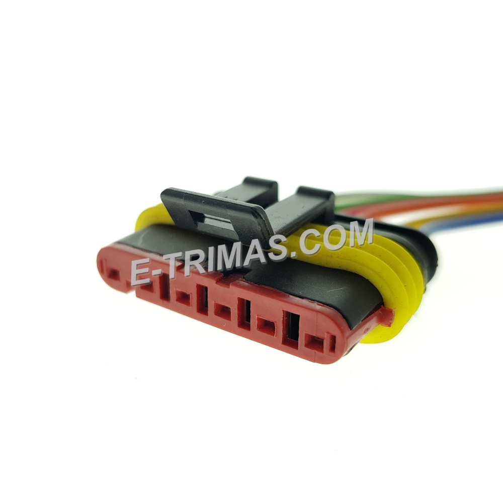 Buy Etrimas 6 Pin Waterproof Female Electrical Connector eRomman