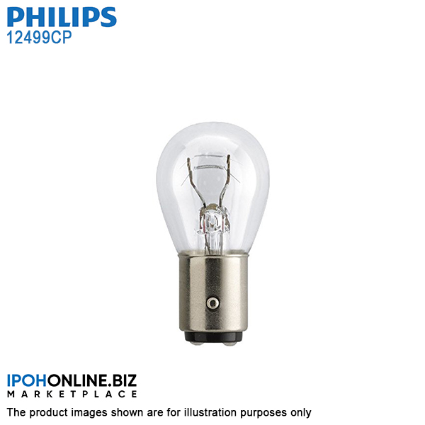 10xFor Philips 12V 21/5W Signal Light P21/5W BAY15d 12499 Bulb Brake Lamp  USA