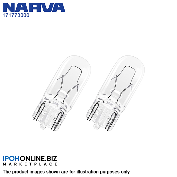 Buy 2 pcs NARVA W5W 12V 5W W2.1x9.5d Light Bulb | eRomman