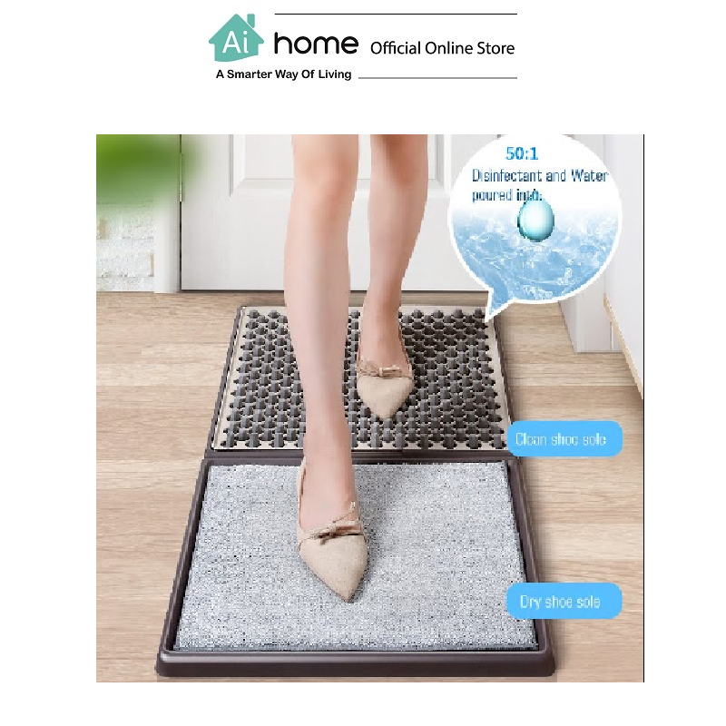 Buy Disinfectant Floor Mat (3D Shoe Cleaner) eRomman