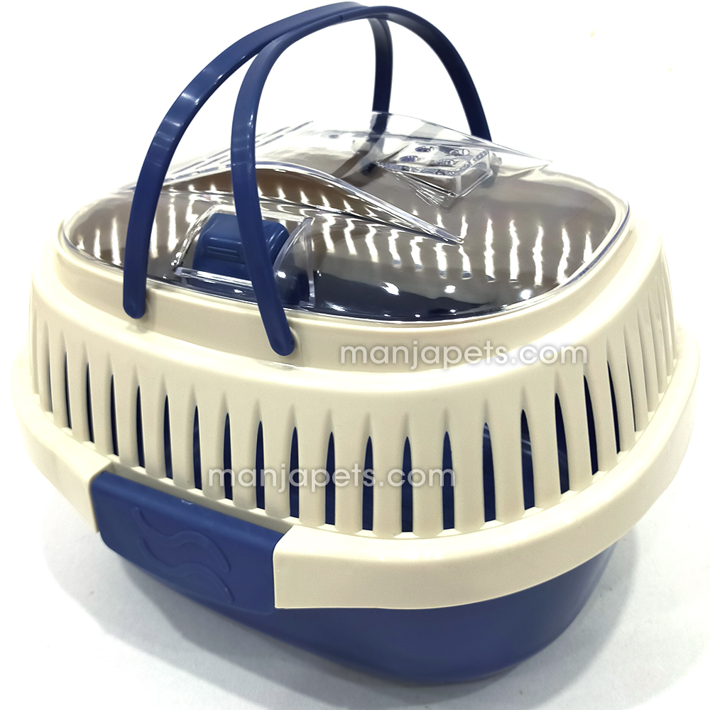 Buy Portable Small Animal Pet Carrier Breathable Hamster Blue