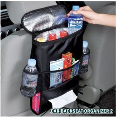 OSH Baby Collection Car Backseat Organizer 2 (Black)