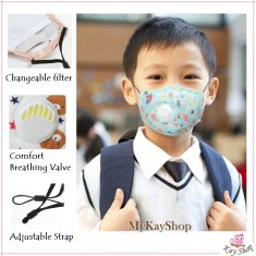 Mykayshop KIDS Antibacteria Reusable Face Mask (6 Designs)