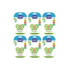 Japlo Pro Soother Blister Cards - New Born (6 in 1)