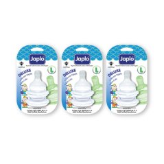 Japlo Deluxe Nipple Blister Cards - L (3 in 1)