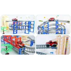 Gdeal New Channel Electric Railcar Series Environmental Protection Elevator Vehicle Rised Upstairs Railcar Toy