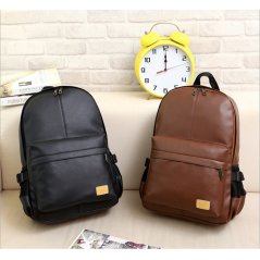 Gdeal Korean Style PU Leather Shoulder Backpack