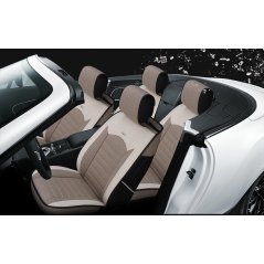 Gdeal High Quality Full Complete Car Seat Cover Set Car Seat Linen Cushions Supplies Automotive Interior 5-Seats Cover Car Cushion Backseat Adjustable - 3 Colors Available