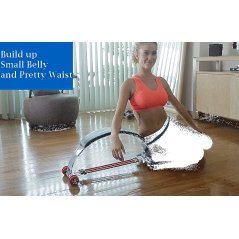 Gdeal Multifunctional AB Flex Abdominal Trainer Fitness Equipment Home Gym Workout