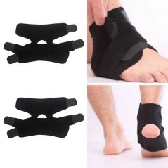Gdeal Adjustable Ankle Protector Breathable Splint Strap Injury Brace Pad Pain Relief Recovery Compression Wrap Cushion Arch Support Elastic Guard For Sports