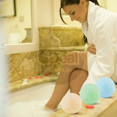 Pure Natural Organic Handmade Soothing Aromatherapy Relaxation Bath Bomb