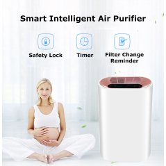 Negative Ions Air Purifier Nano Particles HEPA Filter Natural Atmosphere
