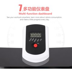 Gdeal Multi-Function Slimming Mini Walking Machine Home Exercise Fitness Gym Mini Foldable Running Manual Treadmill With Sit Up Stand