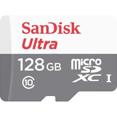 SanDisk Ultra Class 10 Micro SD Memory Card 80MB/S (128GB)