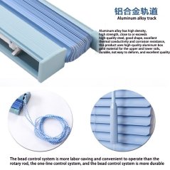 Gdeal GTE Living Room Curtain Blinds Sunshade Home Office Sun Window Curtains Shutters (150cm x 180 cm)