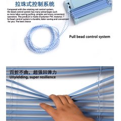 Gdeal GTE Living Room Curtain Blinds Sunshade Home Office Sun Window Curtains Shutters (150cm x 180 cm)