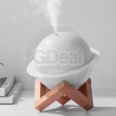 Moon Light Humidifier USB Night Light Bedroom Desktop Planet Light Air Purifier