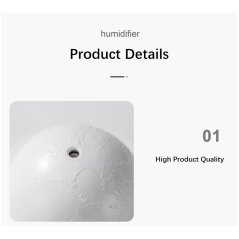 Moon Light Humidifier USB Night Light Bedroom Desktop Planet Light Air Purifier