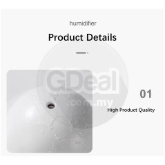 Moon Light Humidifier USB Night Light Bedroom Desktop Planet Light Air Purifier