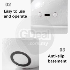 Moon Light Humidifier USB Night Light Bedroom Desktop Planet Light Air Purifier
