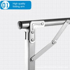 Gdeal GTE 1.6m Folding Drying Racks Single Pole Stainless Steel Floor Clothes Drying Hanger