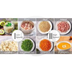 Gdeal Kitchen Meat Grinder Electric Minced Meat Dumplings Meat Pie Filling Meat Handy Mixer
