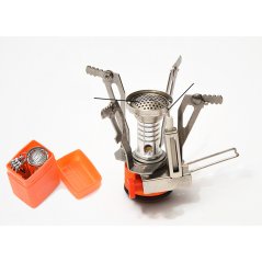 Gdeal Picnic Camping Integrated Portable Stove For Travel Outdoor Mini Stove Small Gas Burner