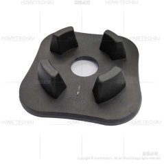 Hometech2u Butterfly Homelux Vtex MK 2.5L Commercial Blender Top Motor Black Rubber Pad Cushion Replacement Part Accessories Getah hitam blender