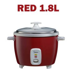 MIDEA 1.0L 1.8L Conventional Rice Cooker MR-GM10SDA-R (Blue - Red)