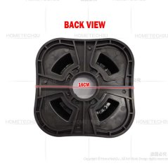 Hometech2u Butterfly Homelux Vtex MK 2.5L Commercial Blender Top Motor Black Rubber Pad Cushion Replacement Part Accessories Getah hitam blender