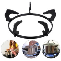 Hometech2u Gas Stove Stand Cooker hob Stand Wok Burner Stand Holder Kaki Dapur Gas Masak