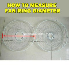 Hometech2u Universal Fan Guard Ring 12" 16" Round Circle Fan Cover Ring bingkai kipas Spare Parts Accessories Replacement