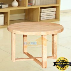 Hometech2u Donald Rounded Coffee Table Lobby Table Desk