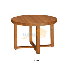 Hometech2u Donald Rounded Coffee Table Lobby Table Desk