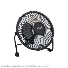 Ipohonline AVF AUSBF04-BK Ultra-Quiet 4" Portable Mini USB Fan