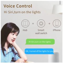 اكارا جهاز وبوابة تحكم عن بعد هب M1S لاسلكي بتقنية Zigbee وضوء LED