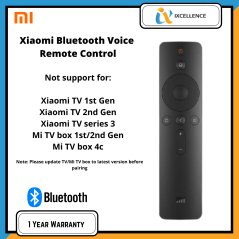 شاومي مي جهاز تحكم عن بعد بالبلوتوث صوتي لأجهزة Mi TV و Mi TV Box
