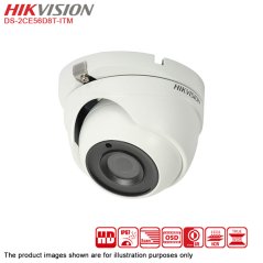كاميرات مراقبة هيكفيجن CCTV خارجية على شكل قبة بدقة 2 ميجابكسل