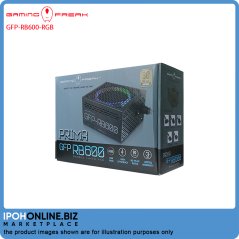 Gaming Freak PRIMA 600W GFP RB600 80 Plus Bronze PSU Power Supply
