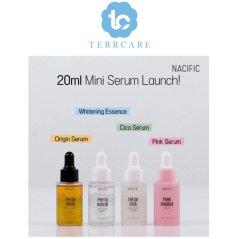 Terrcarebeautyshop Nacific Serum RESH HERB ORIGIN / PHYTO NIACIN WHITENING ESSENCE / FRESH CICA PLUS  / PINK AHA BHA 20ml