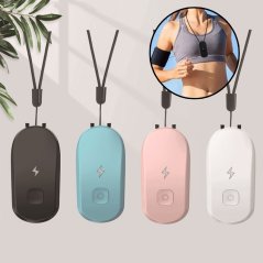Wearable Anion Air Purifier Necklace Generator Air Cleaner Mini Portable Travel Size