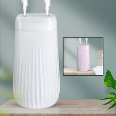 Household Double Spray 1L Humidifier Ultrasonic Atomization Aroma Diffuser